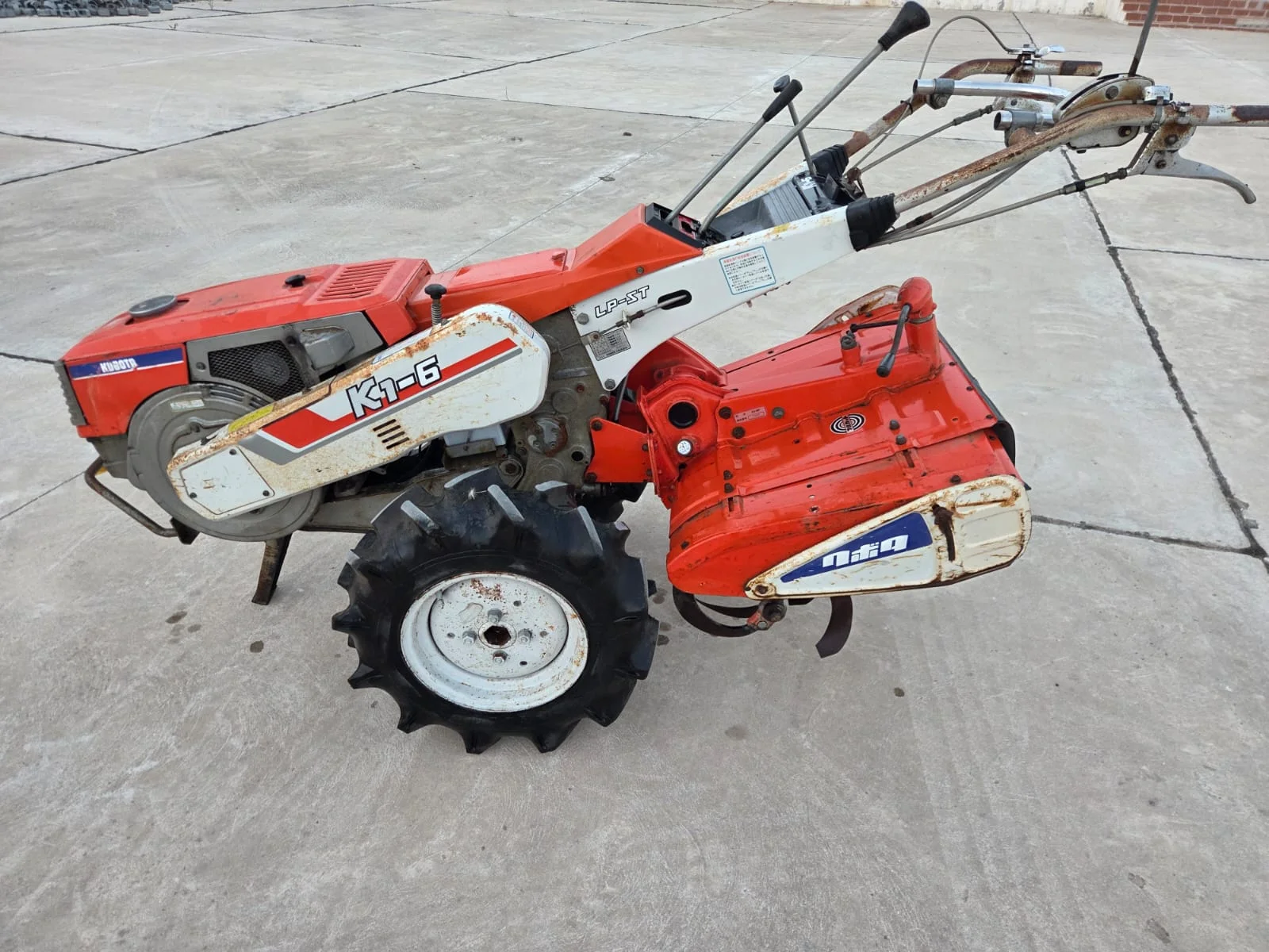 Motoculteur diesel Kubota K1-6 au Maroc — occasion (photo 1)