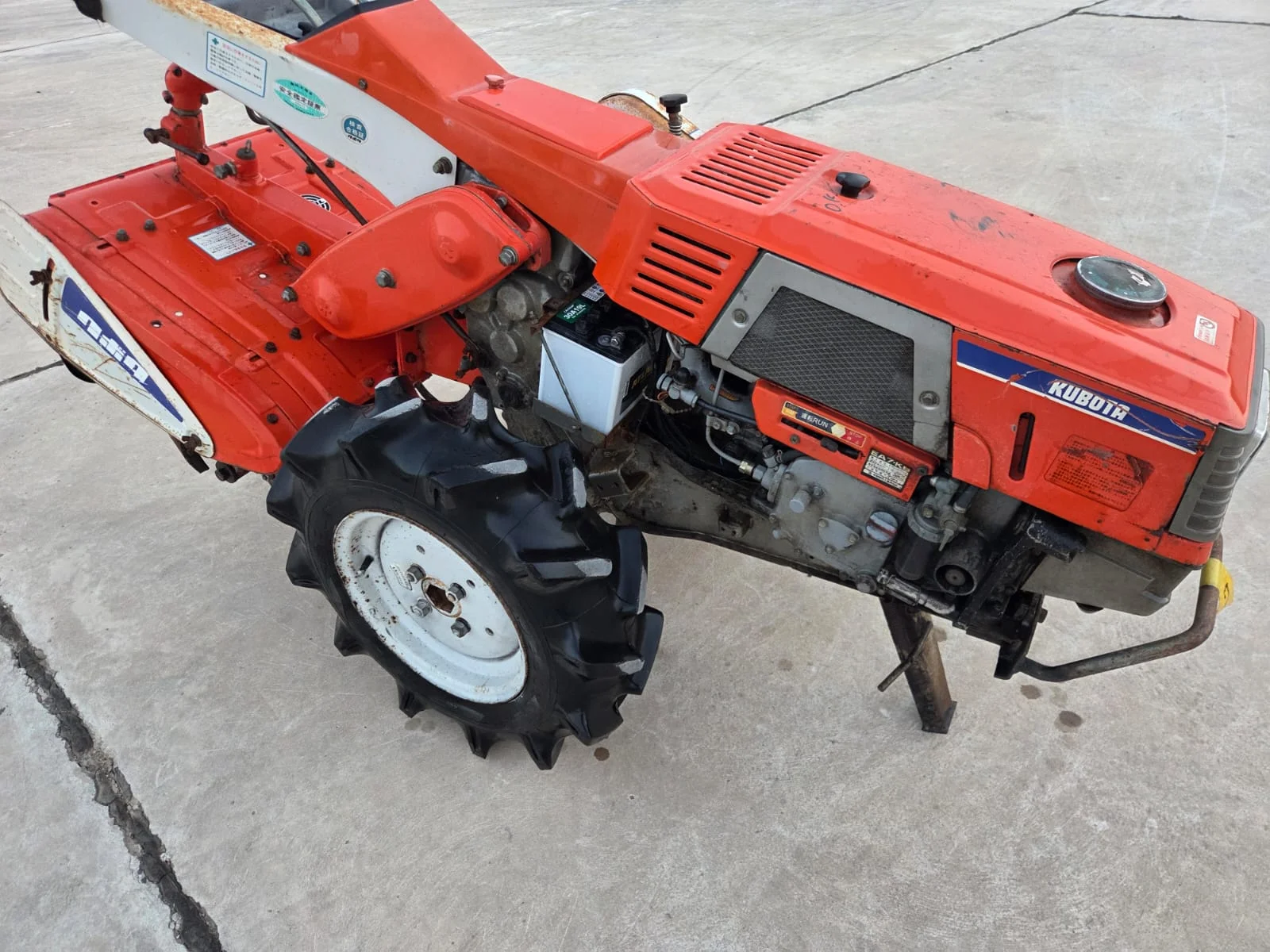 Motoculteur diesel Kubota K1-6 d'occasion au Maroc — Grelinette Maroc — photo 2