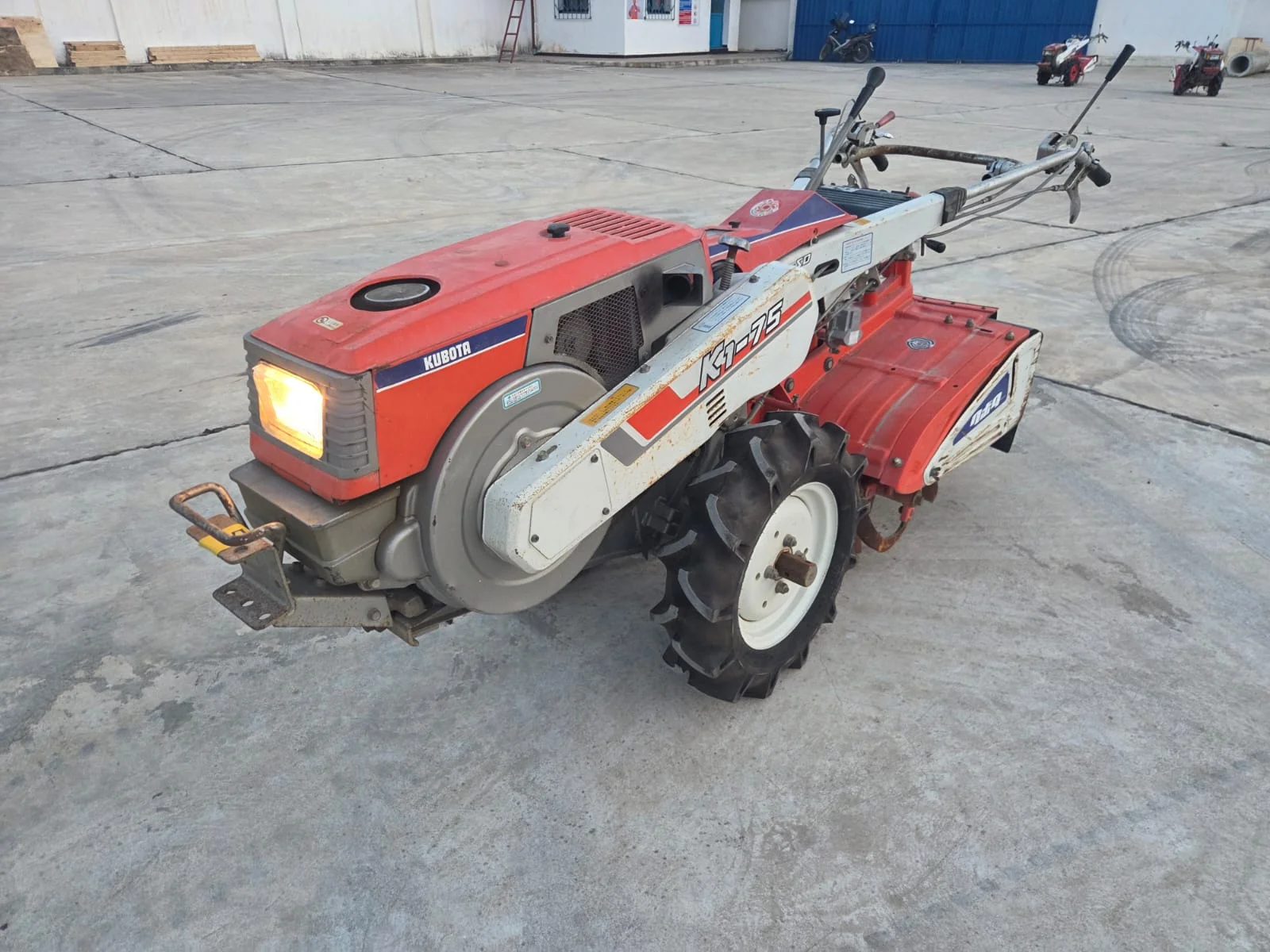 Motoculteur diesel Kubota K1-75 au Maroc — occasion (photo 1)