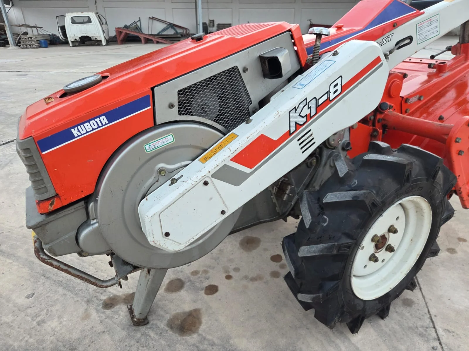 Motoculteur diesel Kubota K1-8 au Maroc — occasion (photo 1)