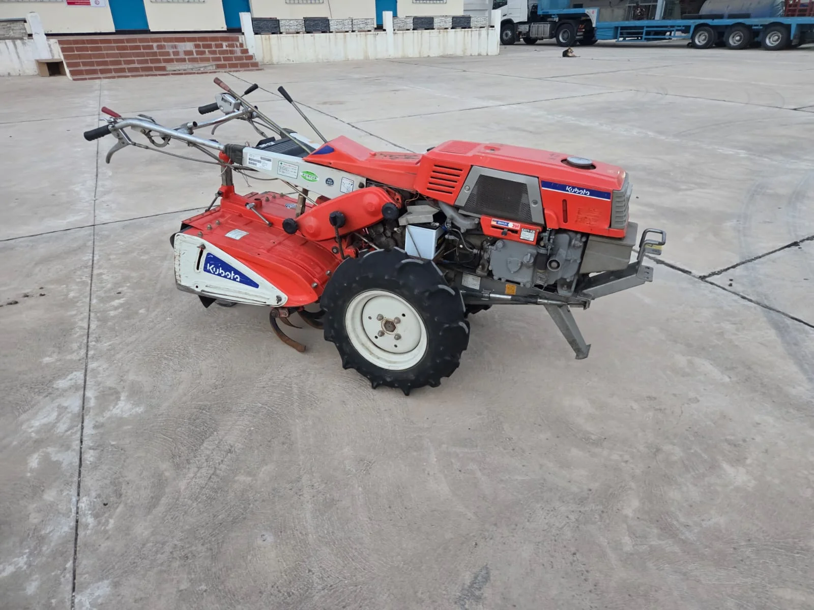Motoculteur diesel Kubota K1-85 d'occasion au Maroc — Grelinette Maroc — photo 3