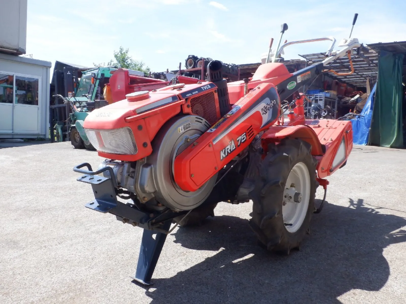 Motoculteur diesel Kubota KRA-75 au Maroc — occasion (photo 1)