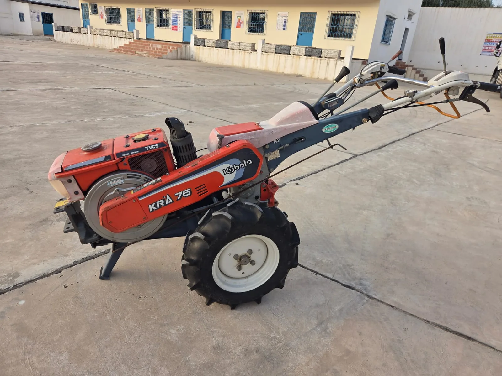 Motoculteur diesel Kubota KRA-75 d'occasion au Maroc — Grelinette Maroc — photo 3