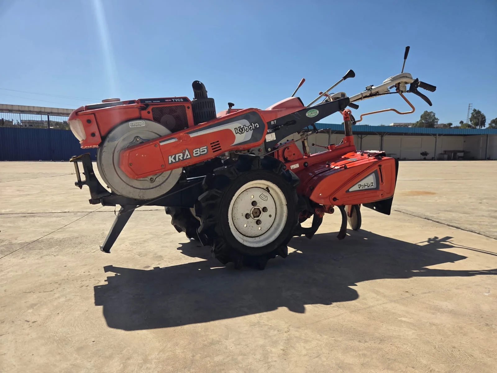 Motoculteur diesel Kubota KRA-85 d'occasion au Maroc — Grelinette Maroc — photo 2
