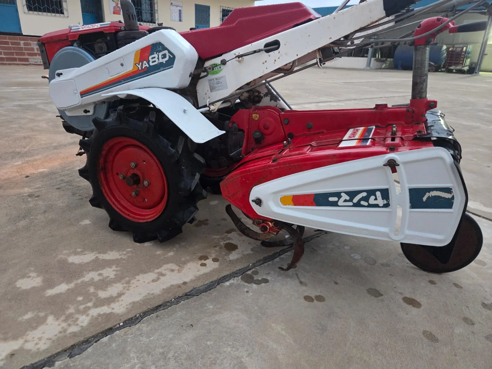 Motoculteur diesel Yanmar YA80 d'occasion au Maroc — Grelinette Maroc — photo 5
