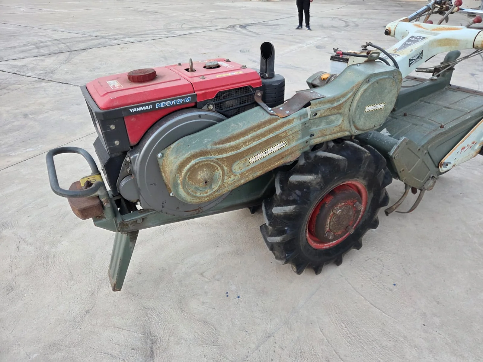 Motoculteur diesel Yanmar YS8 au Maroc — occasion (photo 1)