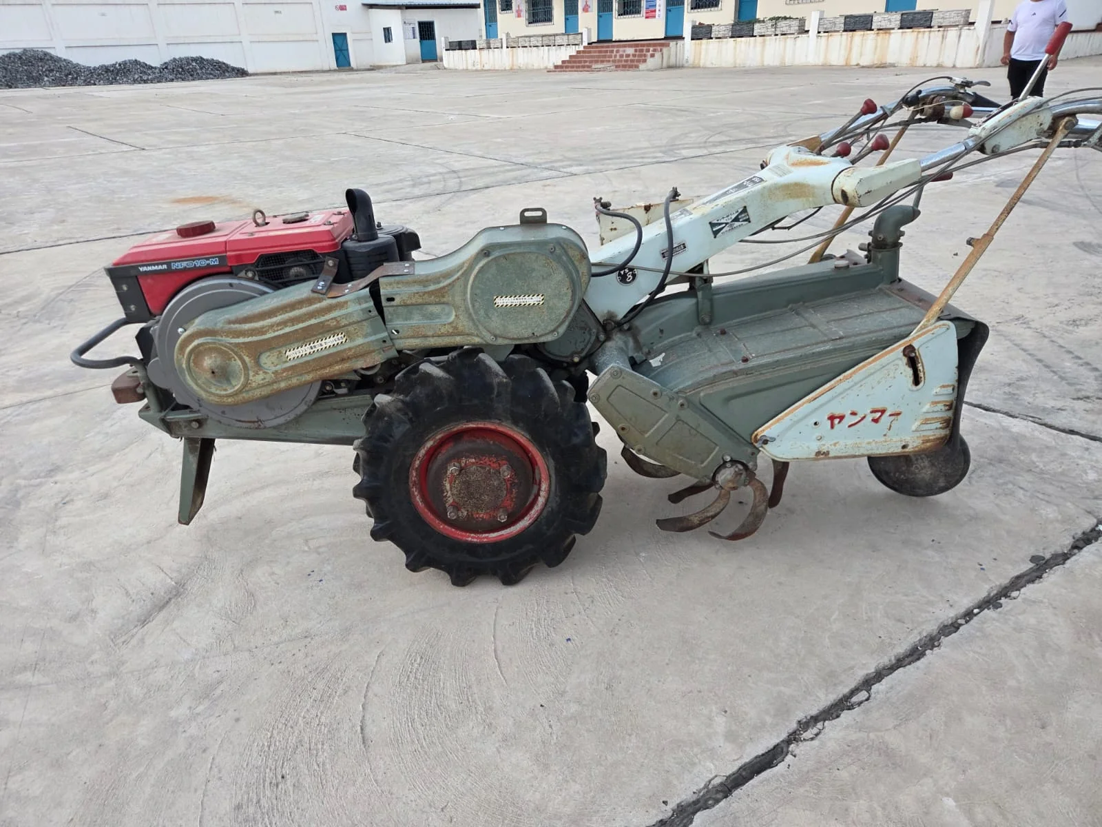 Motoculteur diesel Yanmar YS8 d'occasion au Maroc — Grelinette Maroc — photo 3