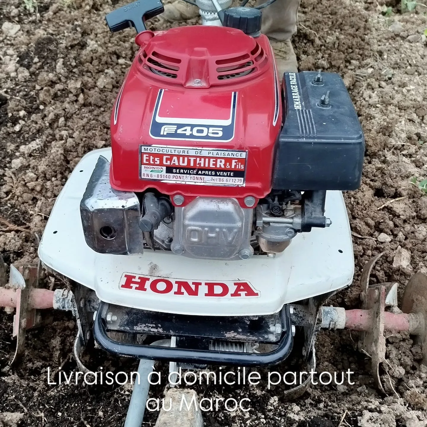 Motobineuse Honda F405