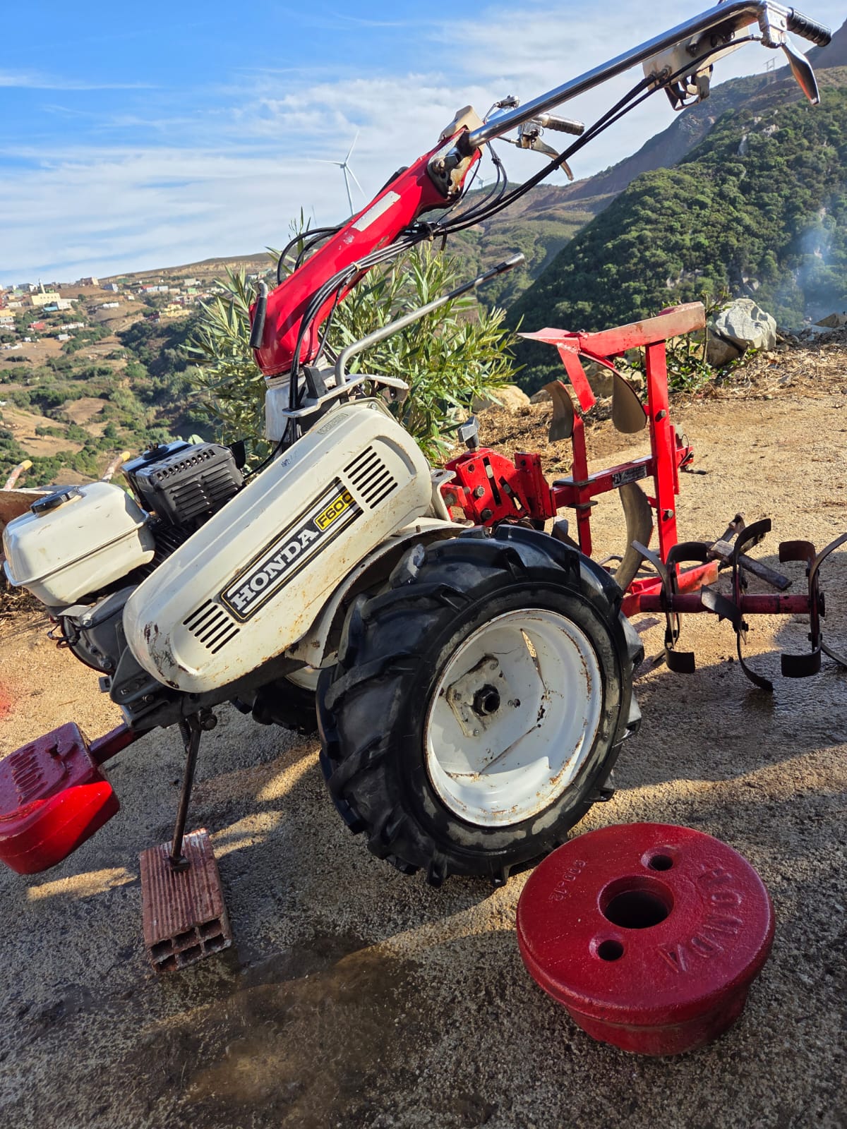 Motoculteur Honda F600